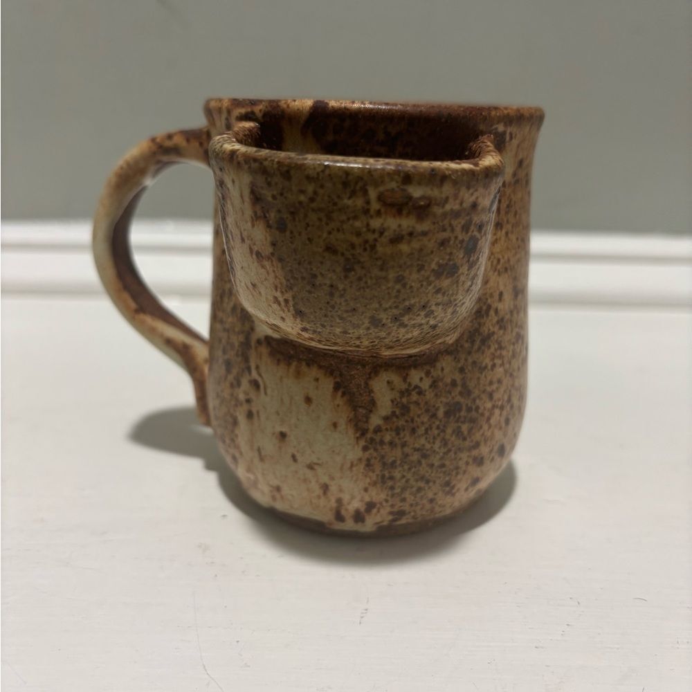 VTG Handmade Pottery Pitcher from Dirty Bird Pottery-Charles Counts - Picture 10 of 13